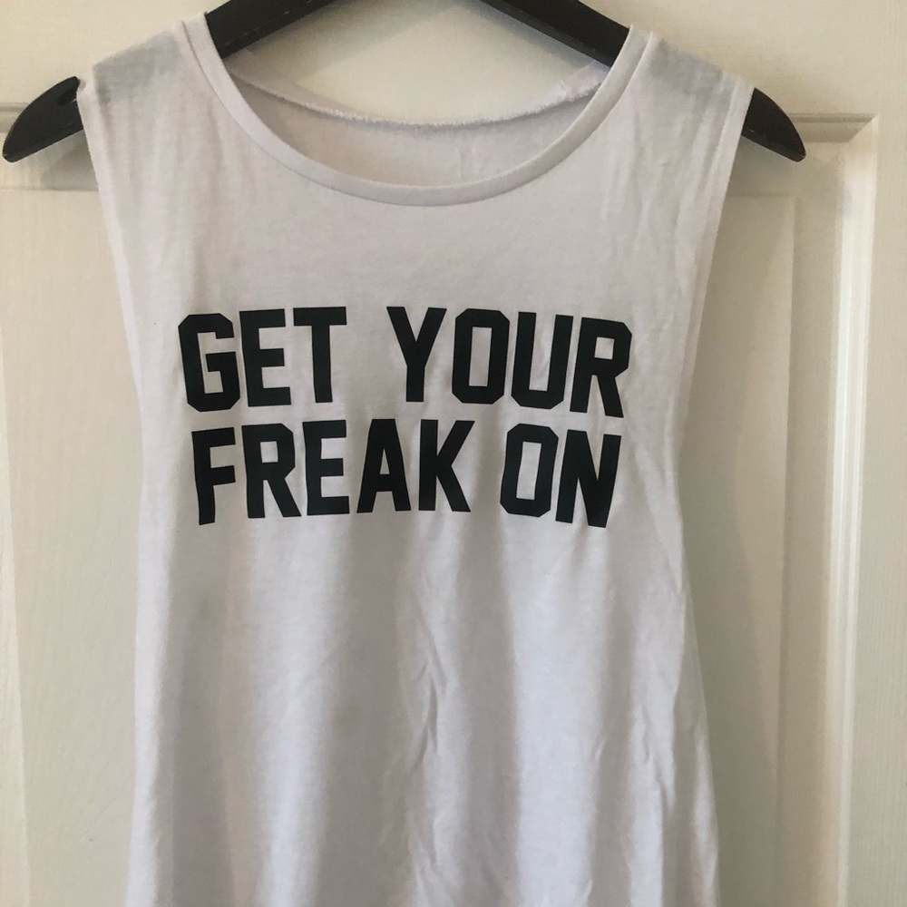 ~GET YOUR FREAK ON~ private party muscle tank